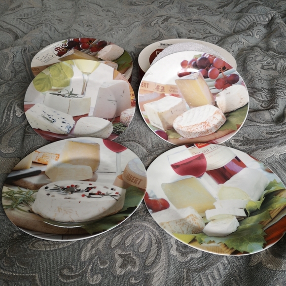 Easy life Original Italian Design Porcelain cheese plates - Picture 5 of 7